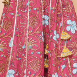 Alternative view of Floral Printed Lehenga & Blouse set With Dupatta